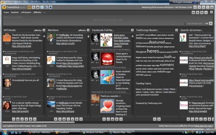 Tweetdeck Screen Shot