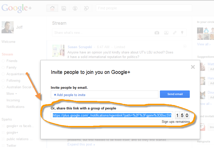 How to Invite Your Friends to Google + Using Twitter easily How to Invite Your Friends to Google + Using Twitter easily