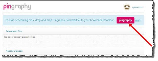 Set up a pinagraphy account Set up a pinagraphy account