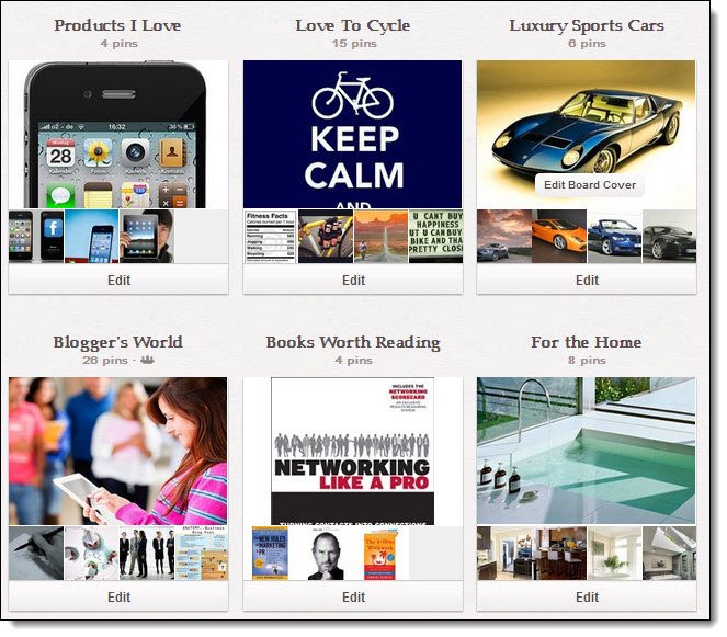 Make Pinterest personal and fun