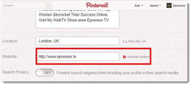 How to verify your Pinterest account and why you should How to verify your Pinterest account and why you should