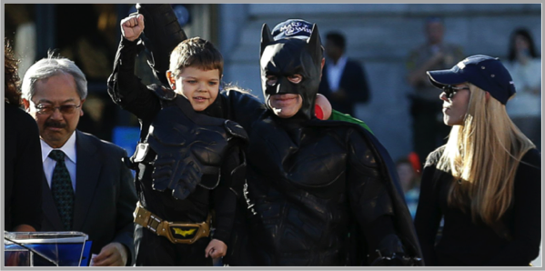 Bat kid - example of best Facebook marketing campaigns