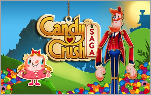 Candy Crush - example of best Facebook marketing campaigns