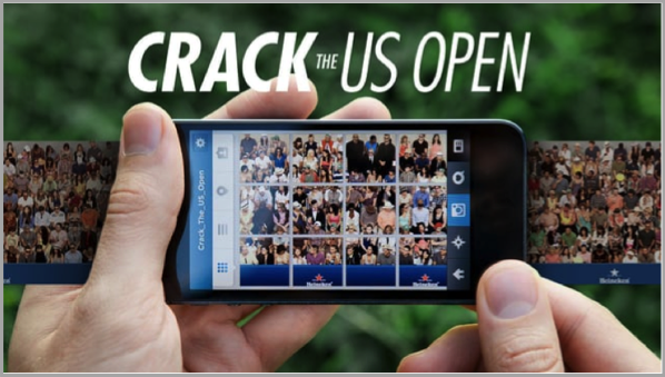 US Open - example of best Facebook marketing campaigns