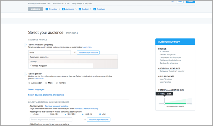 twitter greater target reach for Facebook Vs Twitter