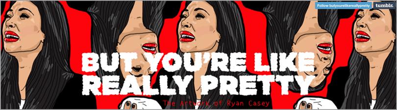 But You're Like Really Pretty screenshot for choosing the perfect name for your blog