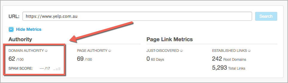 Yelp - link building