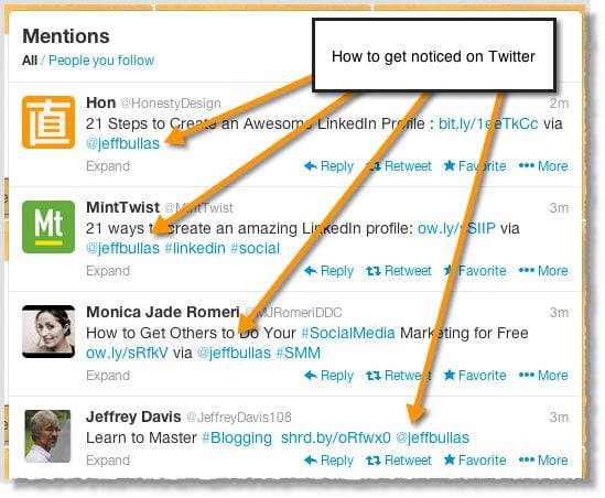 How to get noticed on Twitter