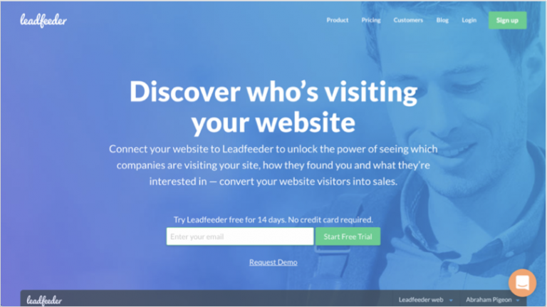 Grow your b2b company - leadfeeder