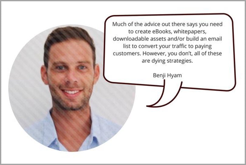 Focus on bringing organic leads for content marketing budget