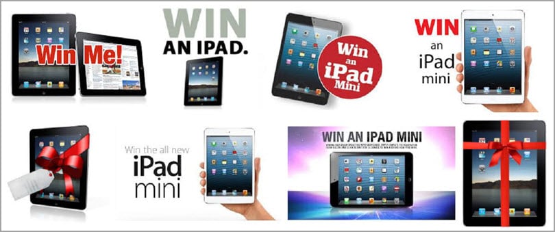 Offer relevant incentives like gadgets for marketing quizzes