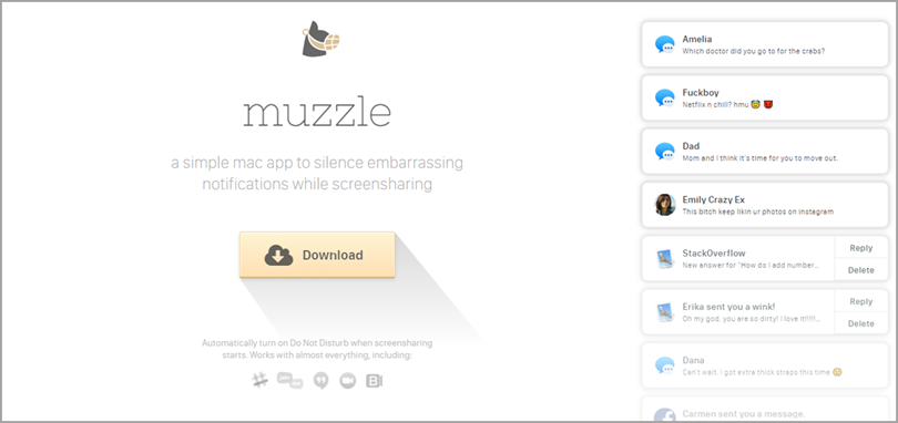 muzzle for ecommerce business