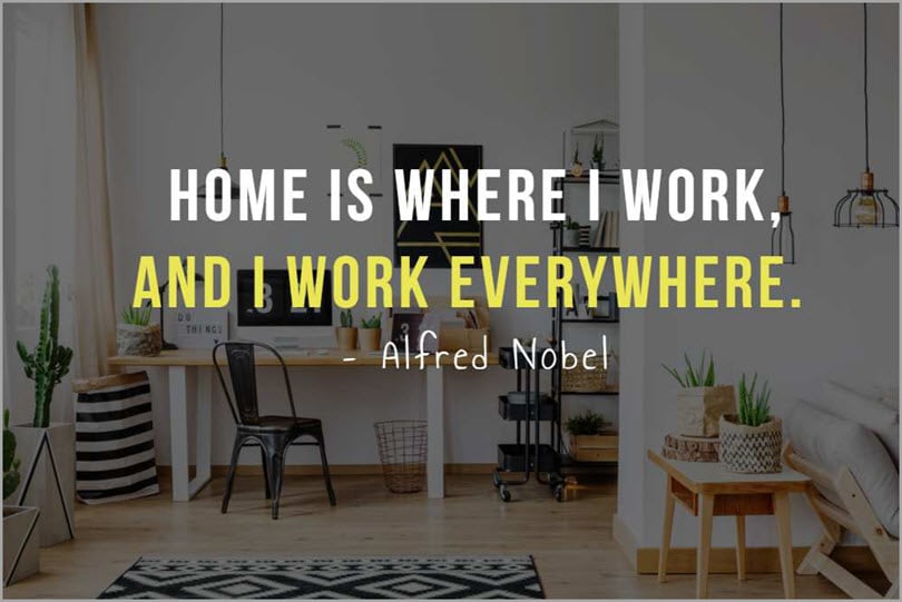 Re-design or Invent an office space at home for working from home