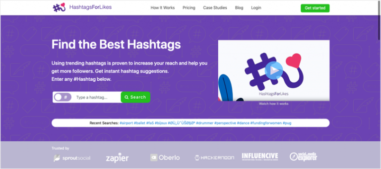 Hashtagsforlikes - Best Instagram tools